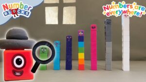 I’m a Number Detective | Learn to Count | Numberblocks - Kingdom Kids Zone, Little Learners - Numberblocks